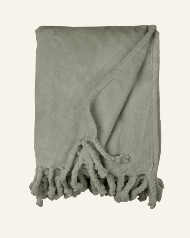 Fleecedecke Hellbeige - 130x170 cm Hellbeige - 1