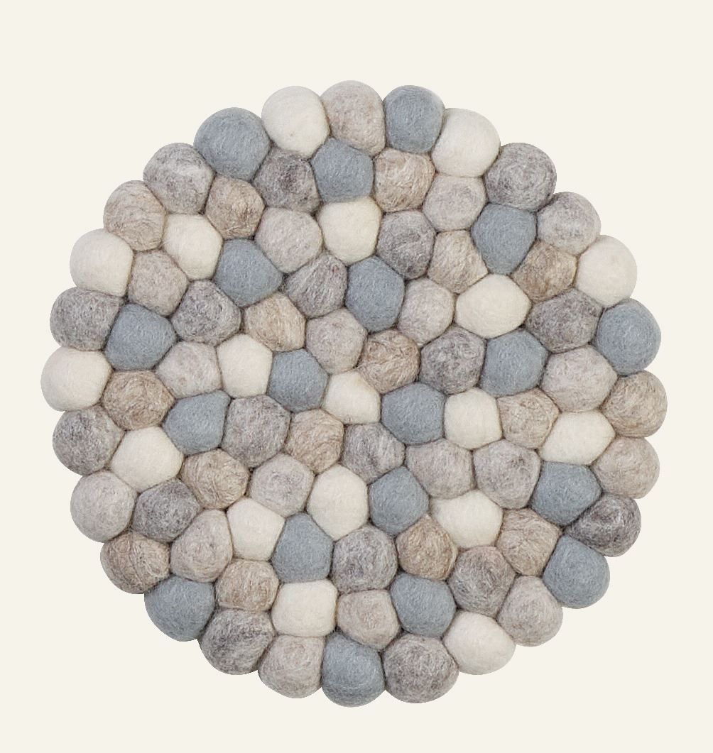 Untersetzer Beige - ø22 cm Beige - 1
