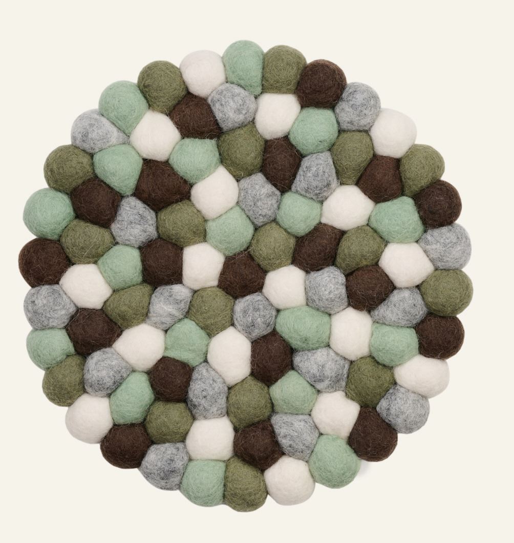 Untersetzer Multi/Braun - ø22 cm Multi/Braun - 1