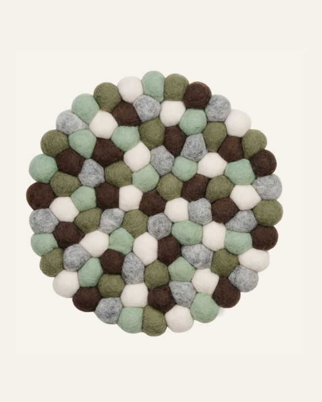 Untersetzer Multi/Braun - ø22 cm Multi/Braun - 1