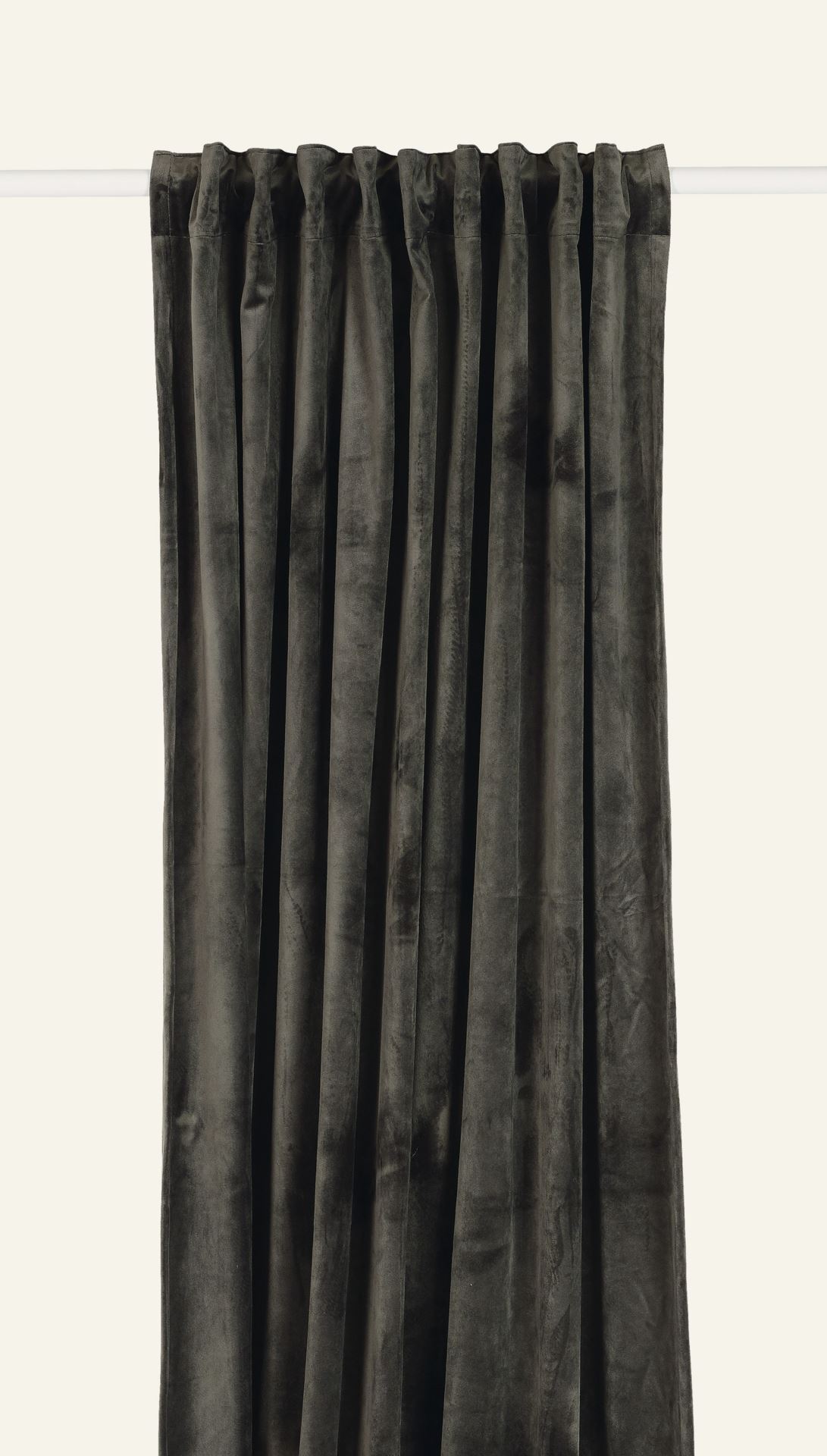 Vorhang Grau - 135x240 cm Grau - 1