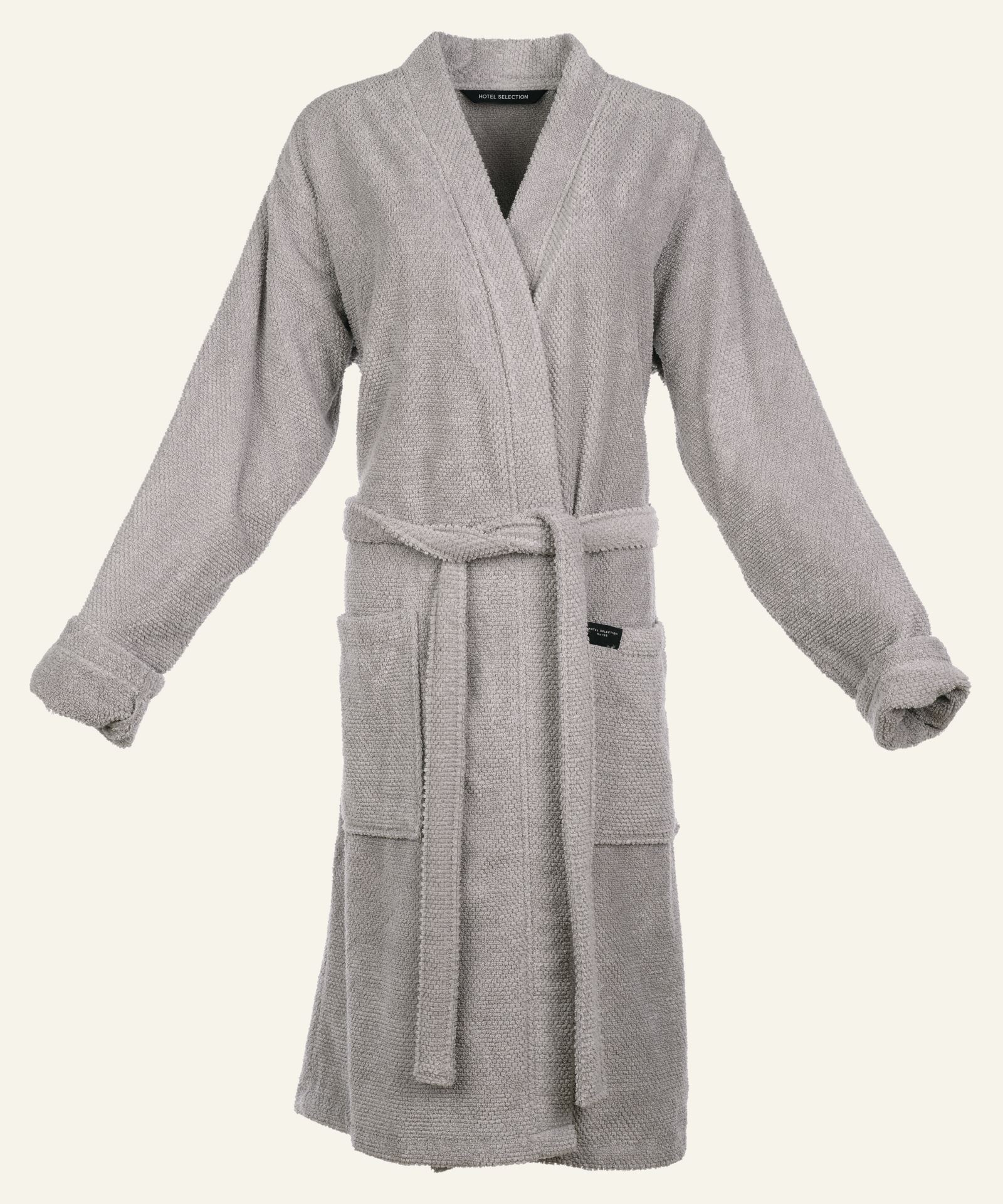 Bademantel Grau - S/M Grau - 1