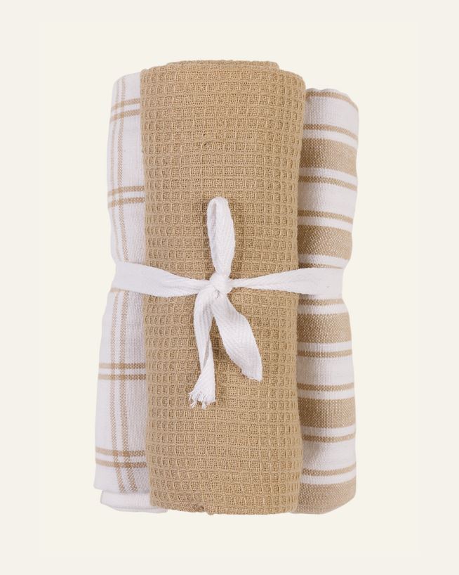 Geschirrtuch Beige - 50x70 cm Beige - 1
