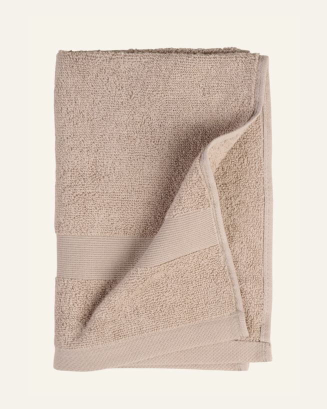 Handtuch Beige - 30x50 cm Beige - 1