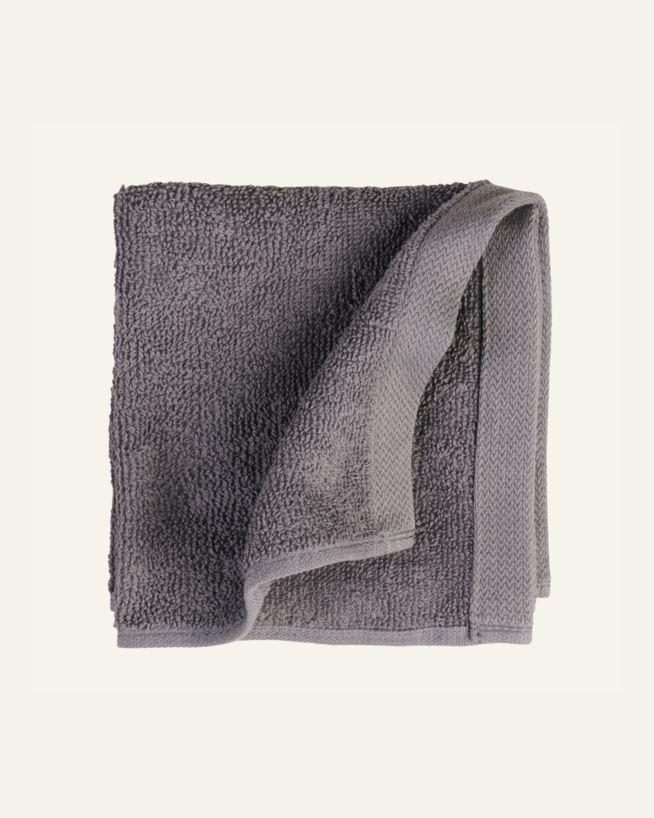 Waschlappen Dunkelgrau - 30x30 cm Dunkelgrau - 1