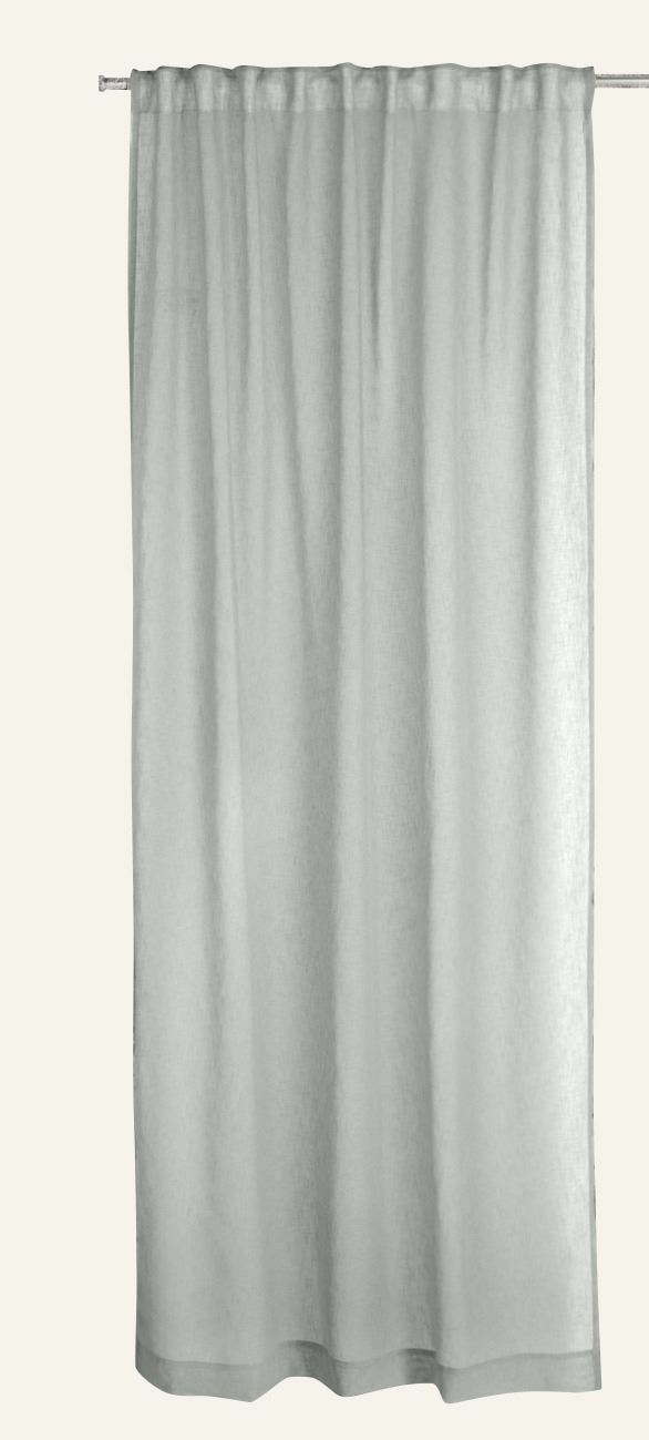 Vorhang Grau - 140x240 cm Grau - 1