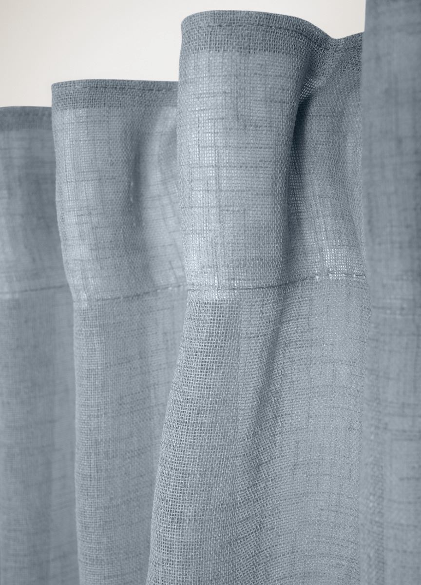 Vorhang Grau-blau - 4
