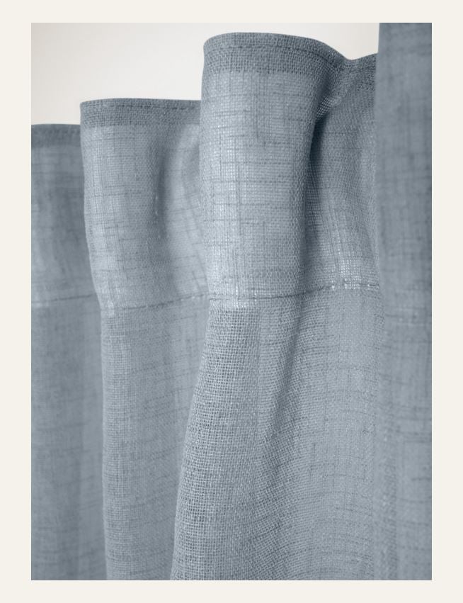 Vorhang Grau-blau - 4