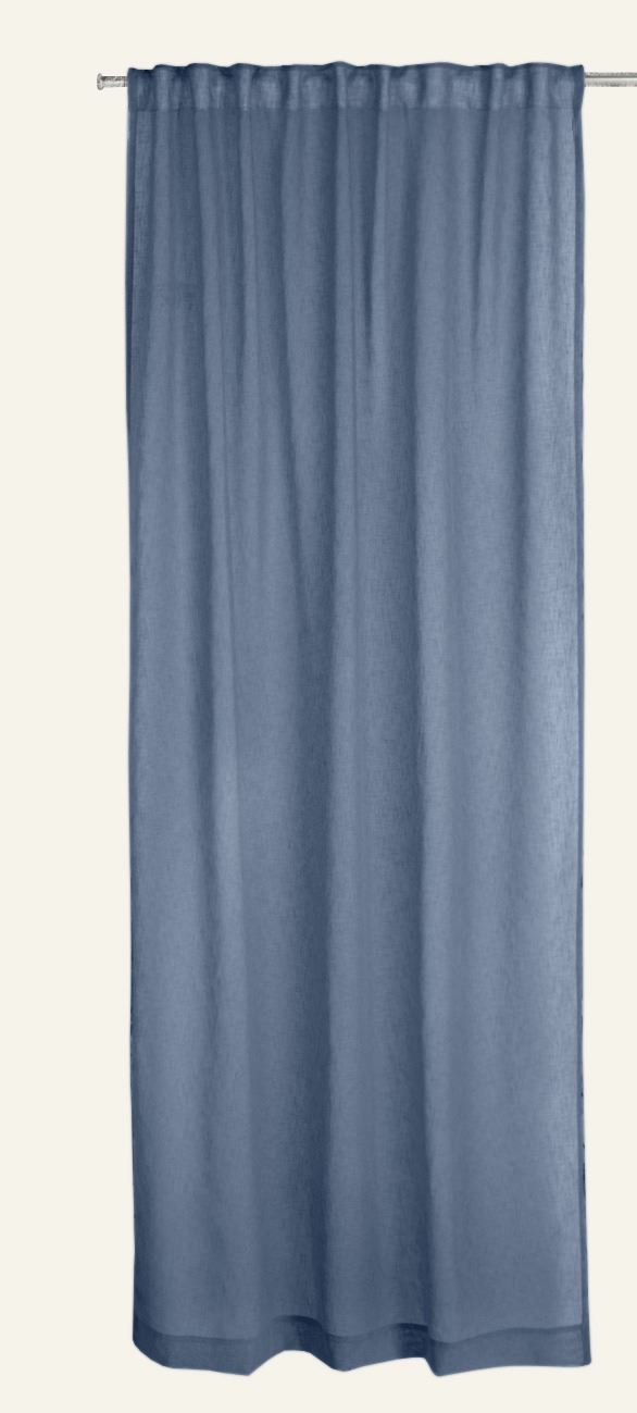 Vorhang Indigoblau - 140x240 cm Indigoblau - 1