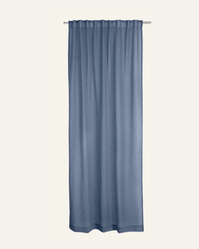 Vorhang Indigoblau - 140x240 cm Indigoblau - 1