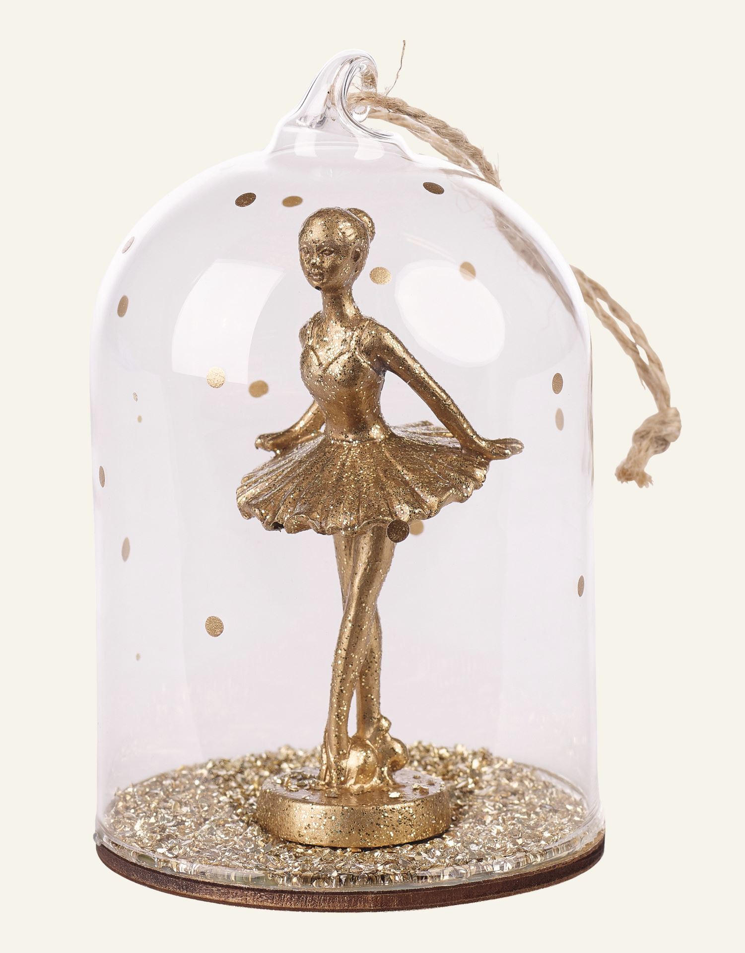Dekoration Gold - 6,8x6,8x10,5 cm Gold - 1