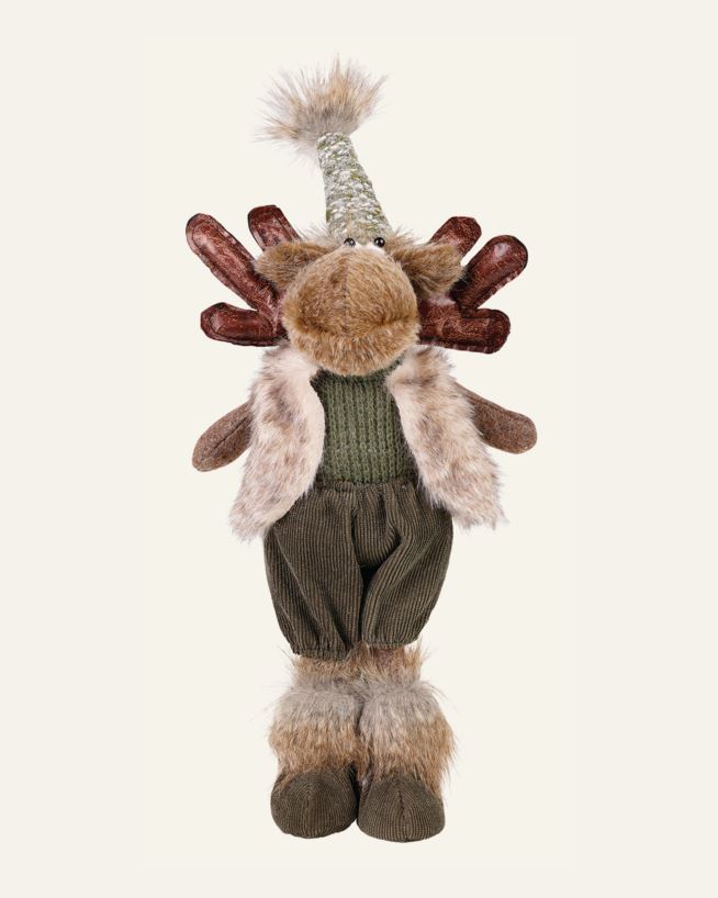 Weihnachtsmann Grün - 13x8x30 cm Grün - 1