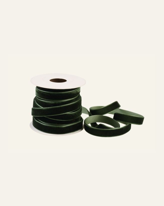 Geschenkband Grün - 1cm x 5m Grün - 1