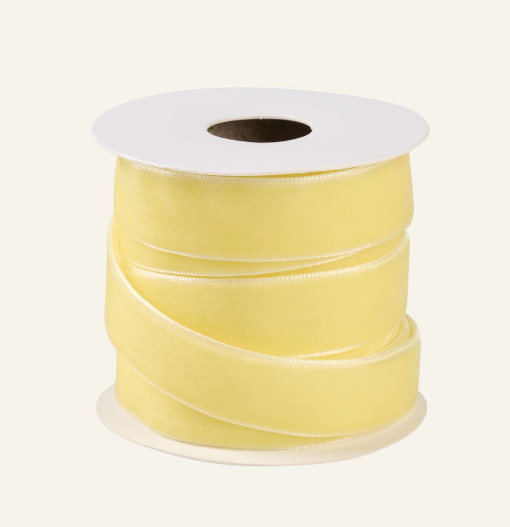 Geschenkband Gelb - 1,6cm x 3 m Gelb - 1
