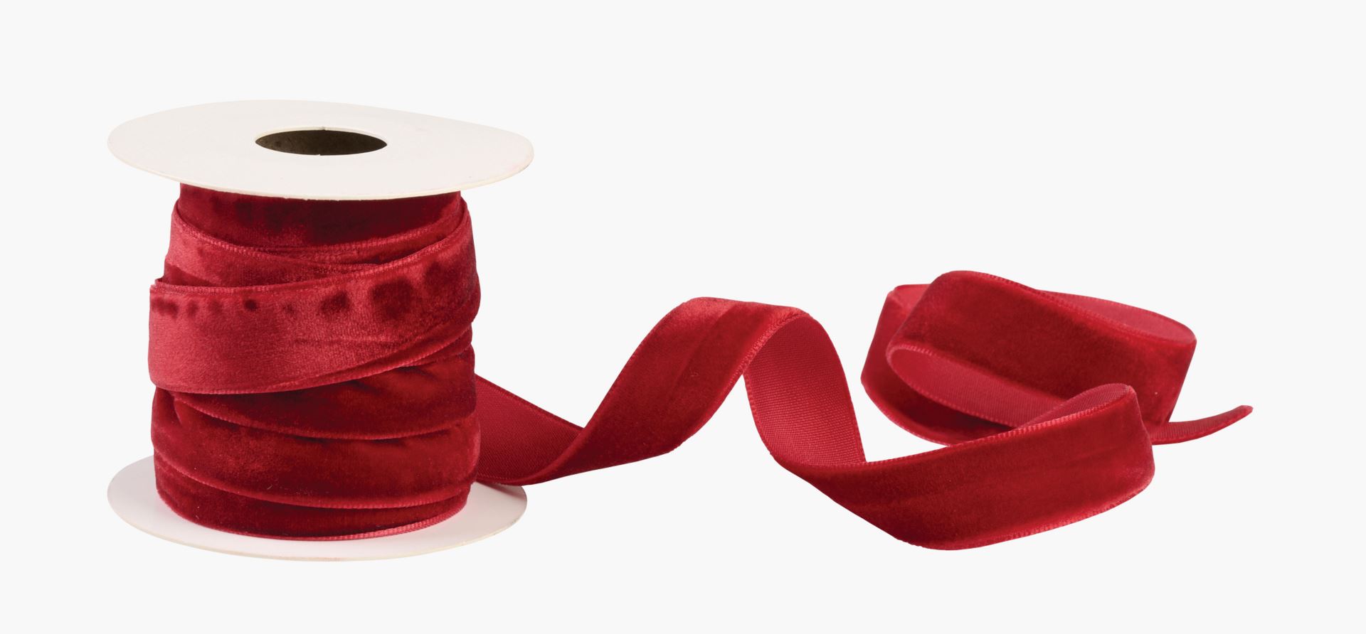 Geschenkband Rot - 1,6cm x 3 m Rot - 1