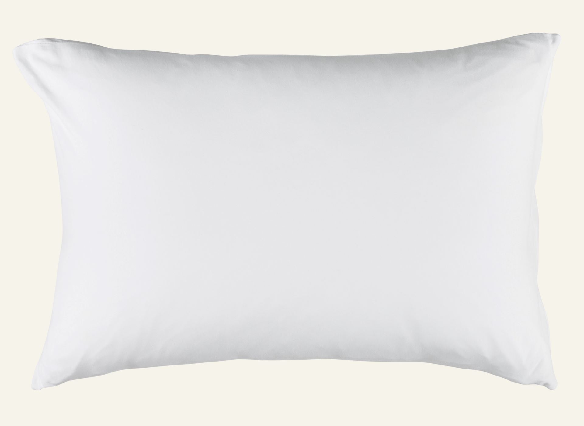 Kissenbezug Weiß - 50x90 cm Weiß - 1