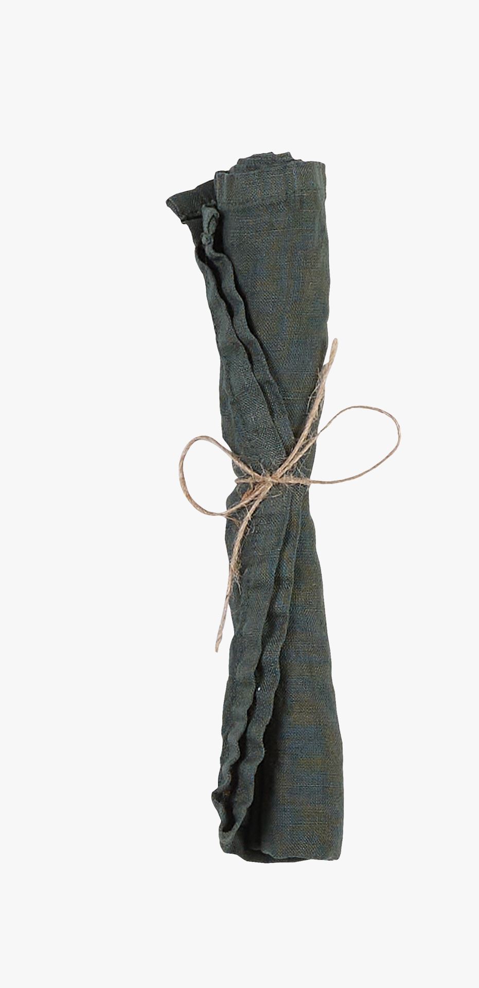 Leinenserviette Waldgrün - 45x45 cm Waldgrün - 1
