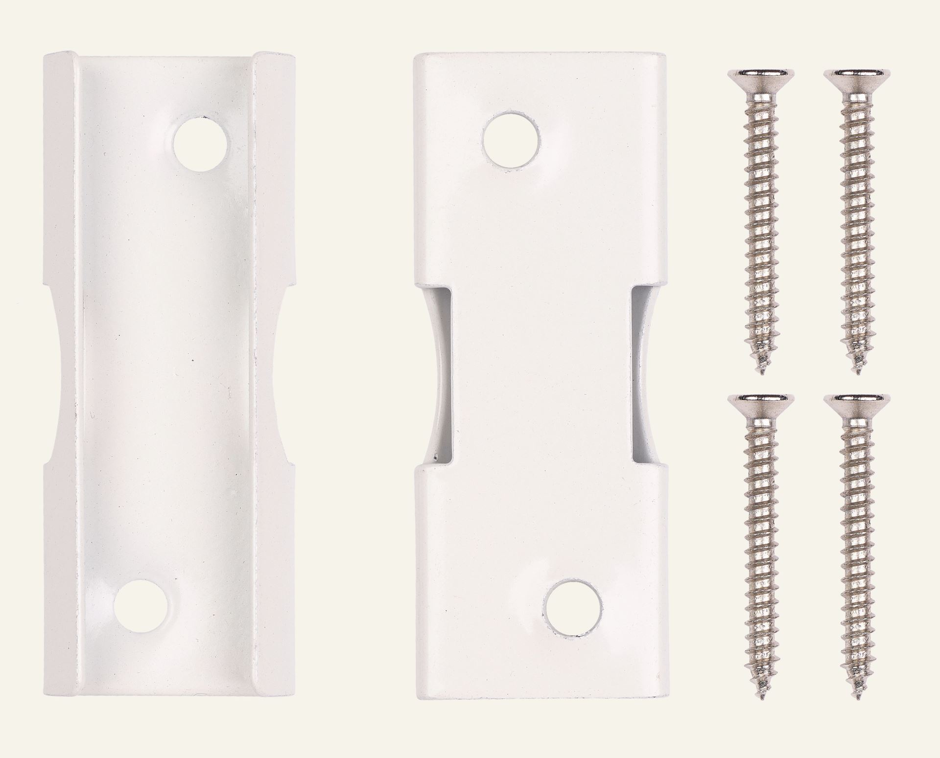 Wandhalterung Weiß - 7,5 cm Weiß - 1