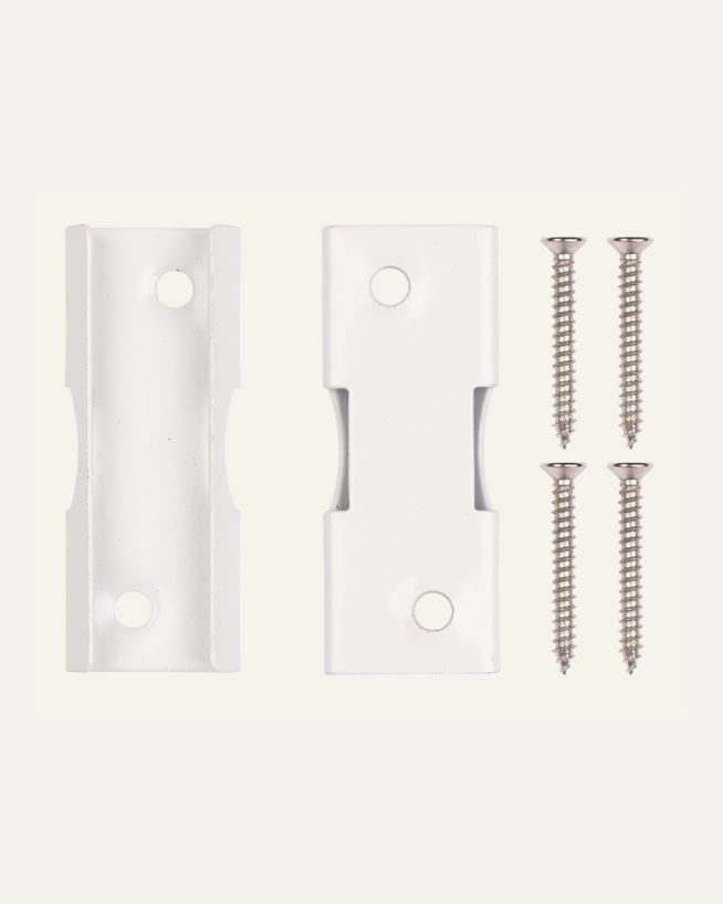 Wandhalterung Weiß - 7,5 cm Weiß - 1