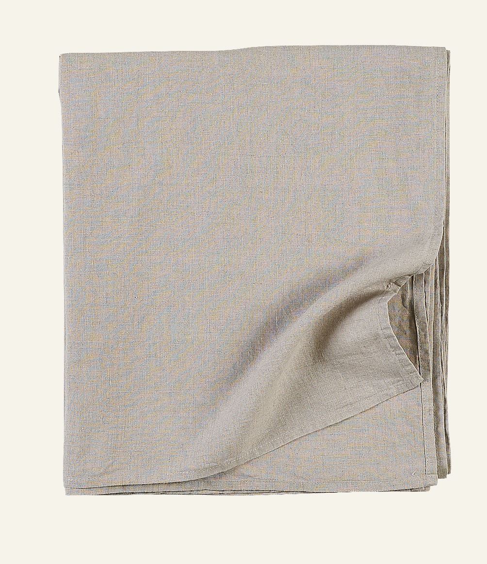 Tischdecke aus Leinen Natur - 3