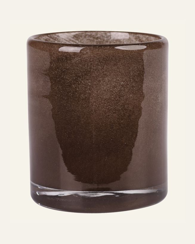 Teelichthalter Braun - 8x8x9 cm Braun - 1