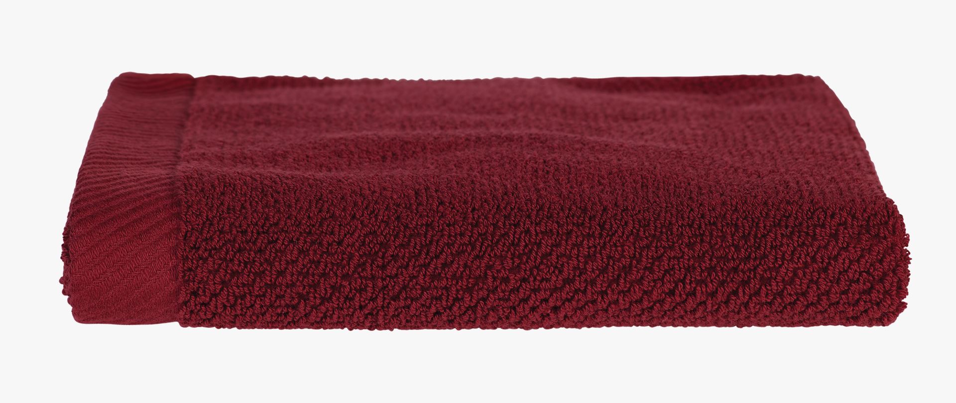 Handtuch Rot - 50x70 cm Rot - 1