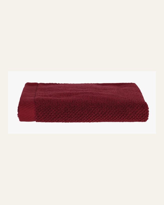 Handtuch Rot - 50x70 cm Rot - 1