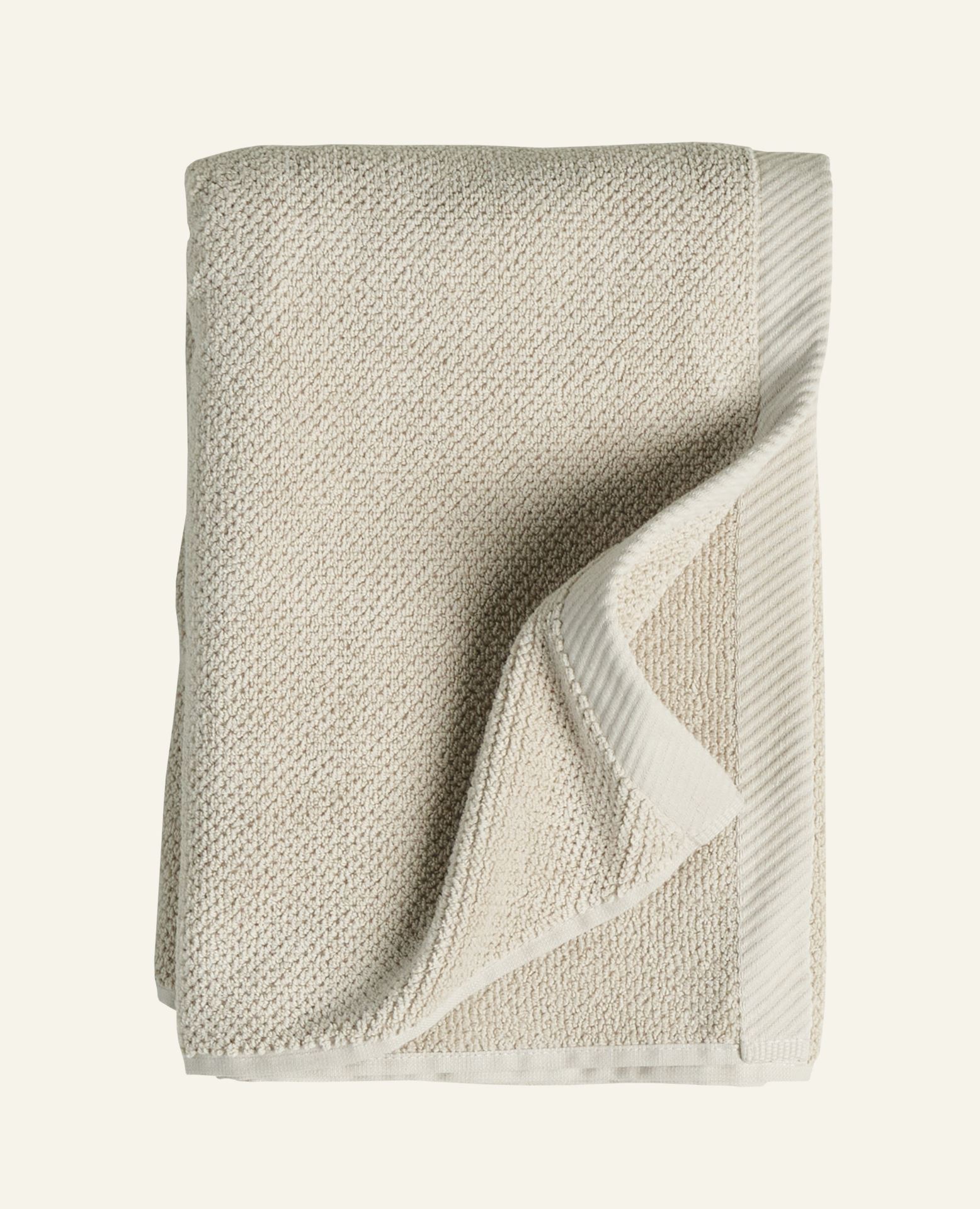 Handtuch Beige - 50x70 cm Beige - 1