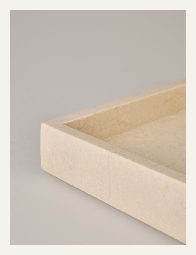 Marmortablett Beige - 4