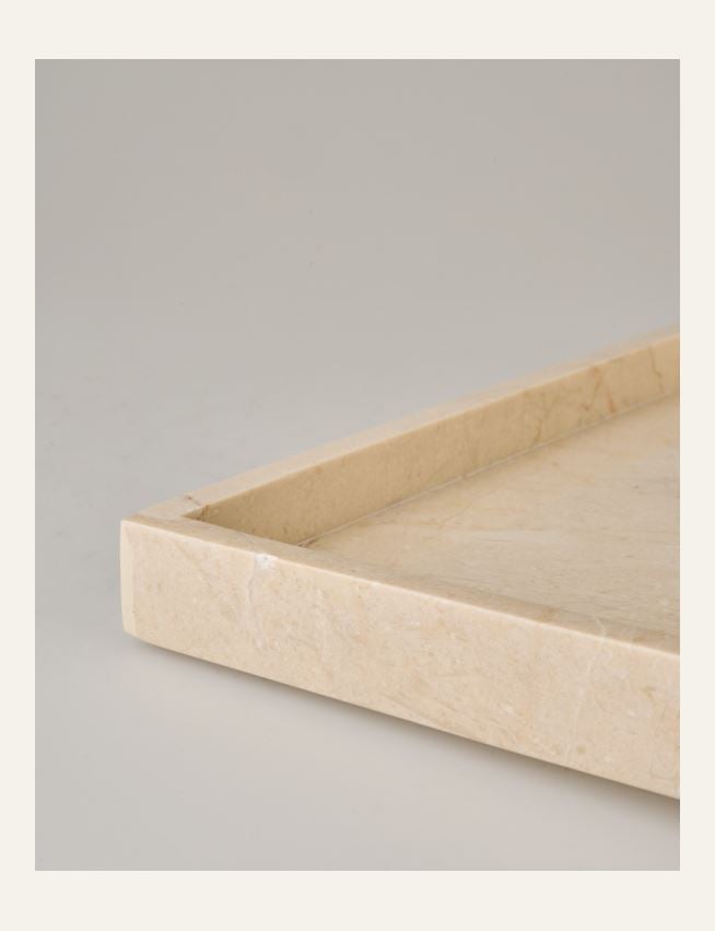 Marmortablett Beige - 3