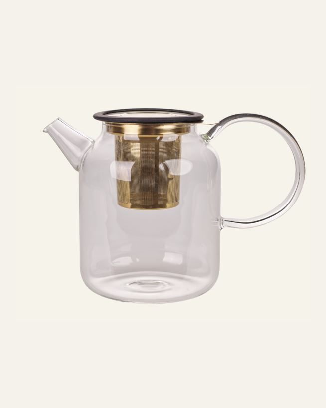 Teekanne Gold - 22,5x12x15,5 cm 1000 ml Gold - 1