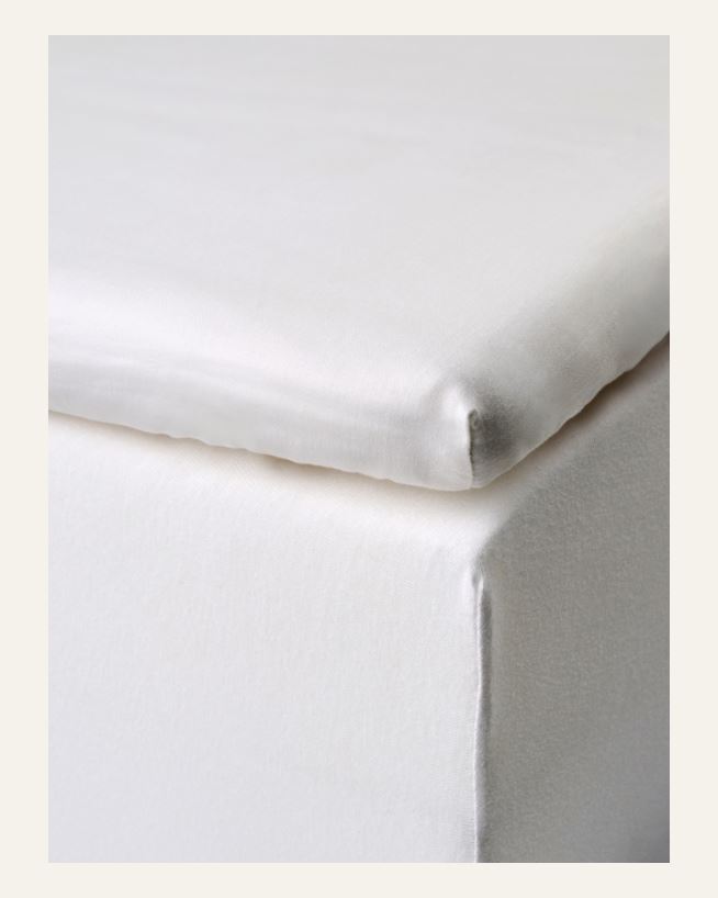 Spannbettlaken für Topper Weiß - 90x200 cm Weiß - 1