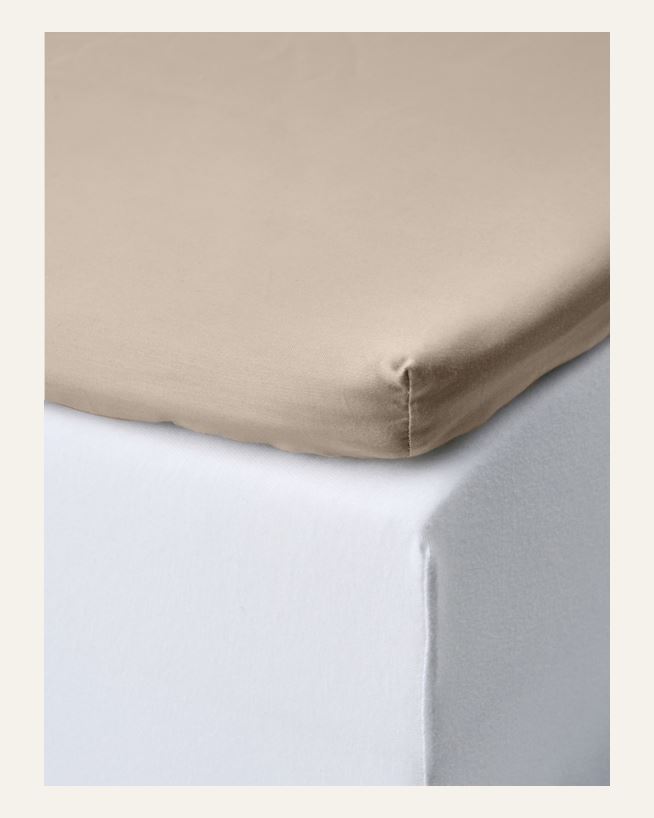 Spannbettlaken für Topper Sand - 90x200 cm Sand - 1