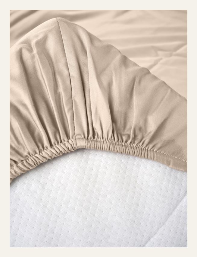 Spannbettlaken für Topper Sand - 2