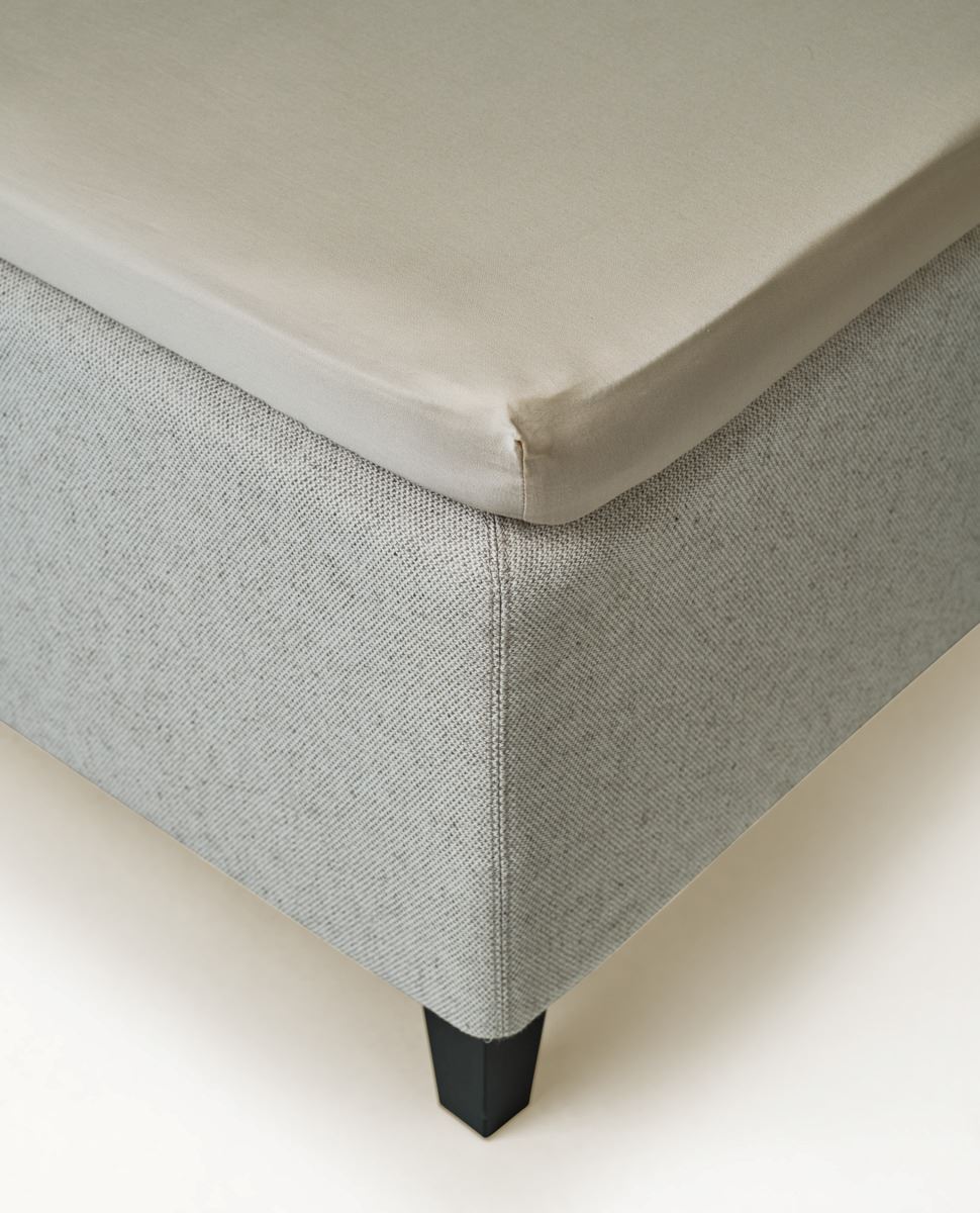 Spannbettlaken für Topper Sand - 90x200 cm Sand - 1