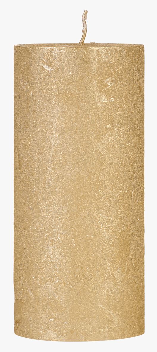 Stumpenkerze Gold - 2