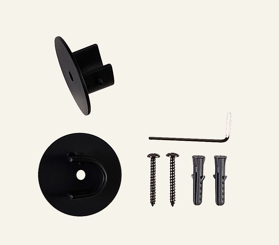 Halterung Für Innenmontage Schwarz - 13/16 mm Schwarz - 1