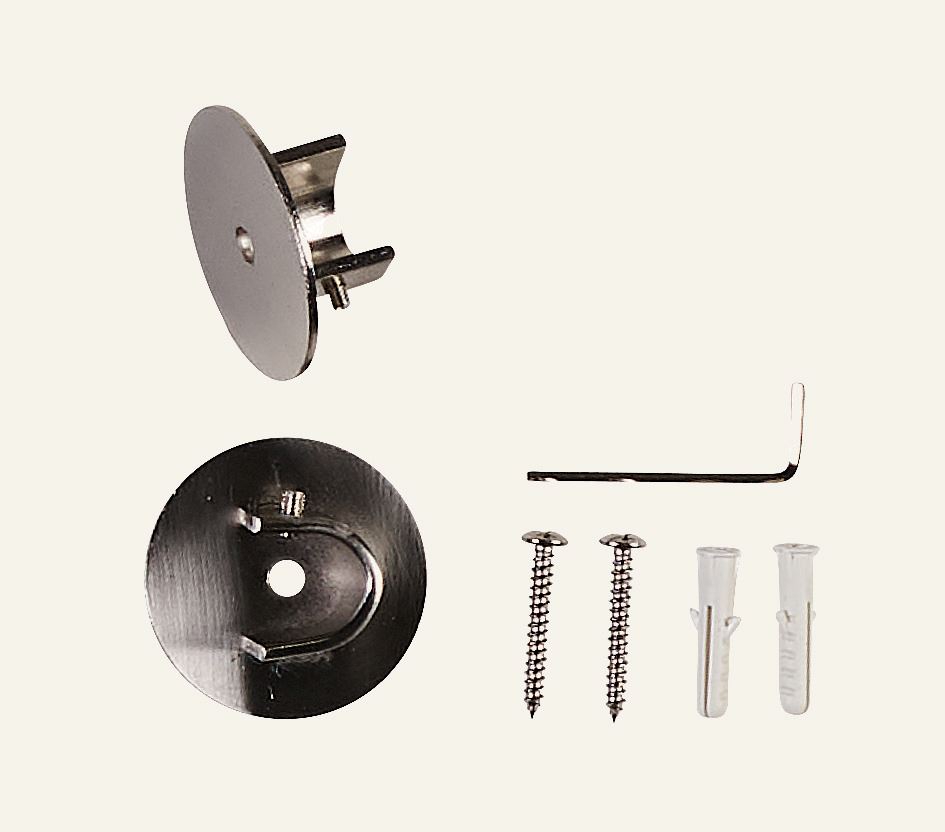 Halterung Für Innenmontage Stahl - 13/16 mm Stahl - 1
