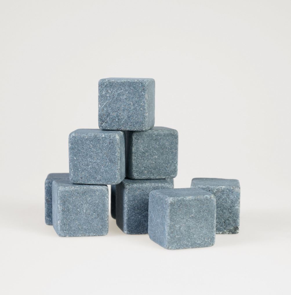 Eiswürfel Grau - 7,8x7,8x2,9 cm Grau - 1