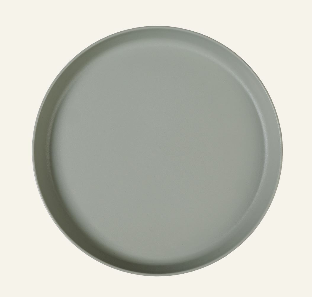 Blumentopf-Untersetzer (Außenbereich) Grau-Grün - ø25 cm Grau-Grün - 1