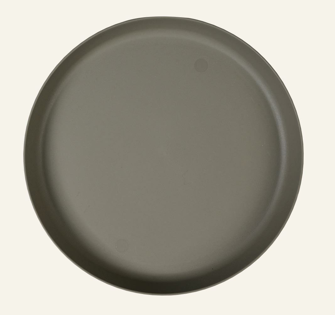Blumentopf-Untersetzer (Außenbereich) Taupe - ø25 cm Taupe - 1