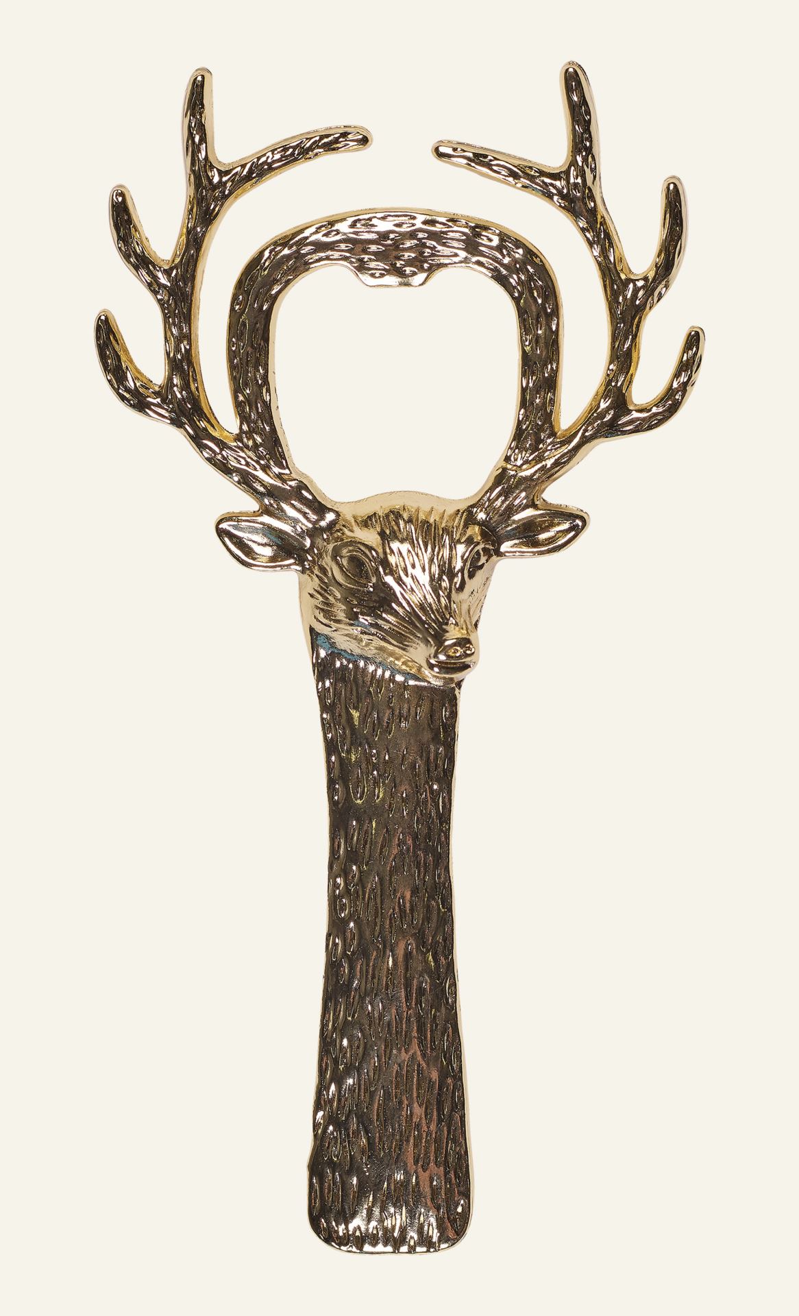 Flaschenöffner Gold - 14x7 cm Gold - 1
