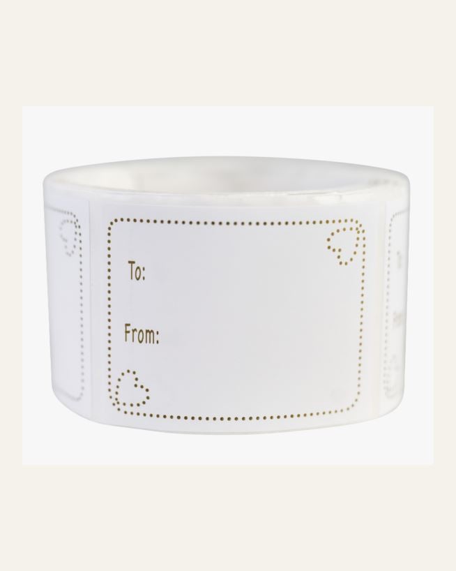 Aufkleber Gold - 6x4,5 cm Gold - 1