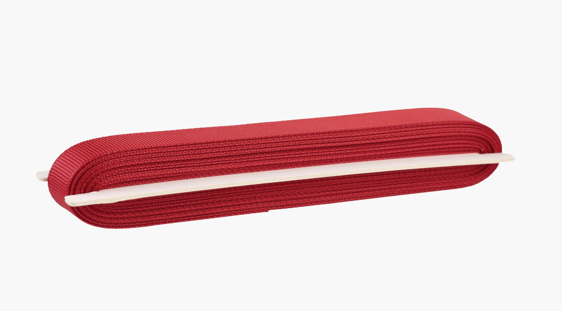 Geschenkband Rot - 1,6cm x 7m Rot - 1