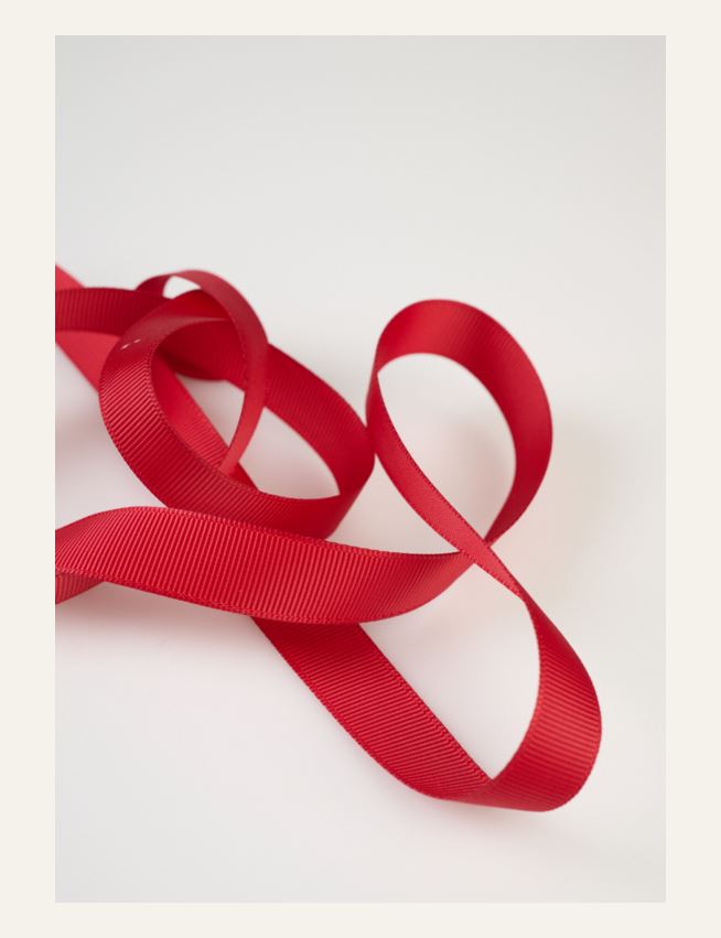 Geschenkband Rot - 2