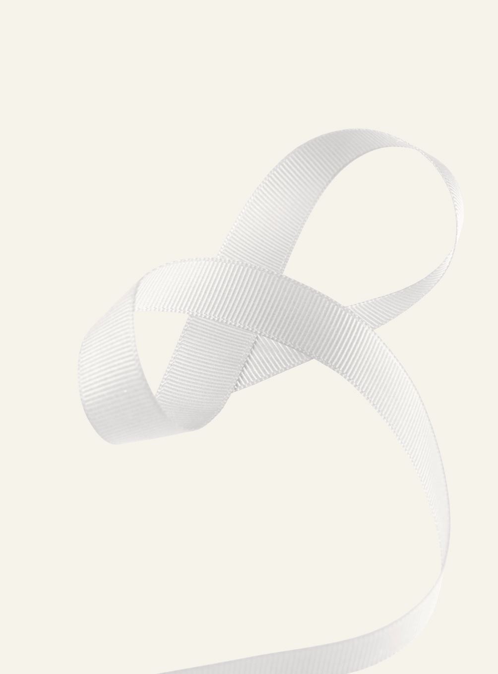 Geschenkband Weiß - 3