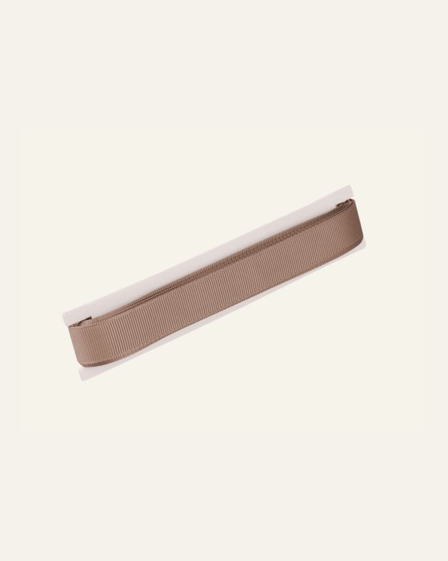 Geschenkband Taupe - 1,6cm x 7m Taupe - 1
