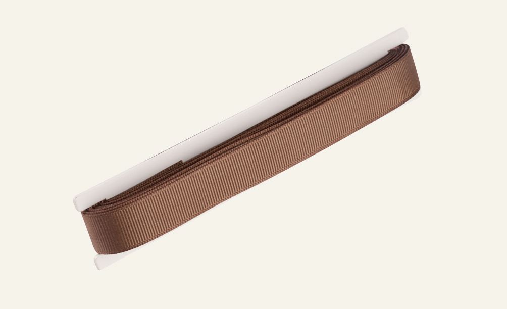 Geschenkband Braun - 1,6cm x 7m Braun - 1