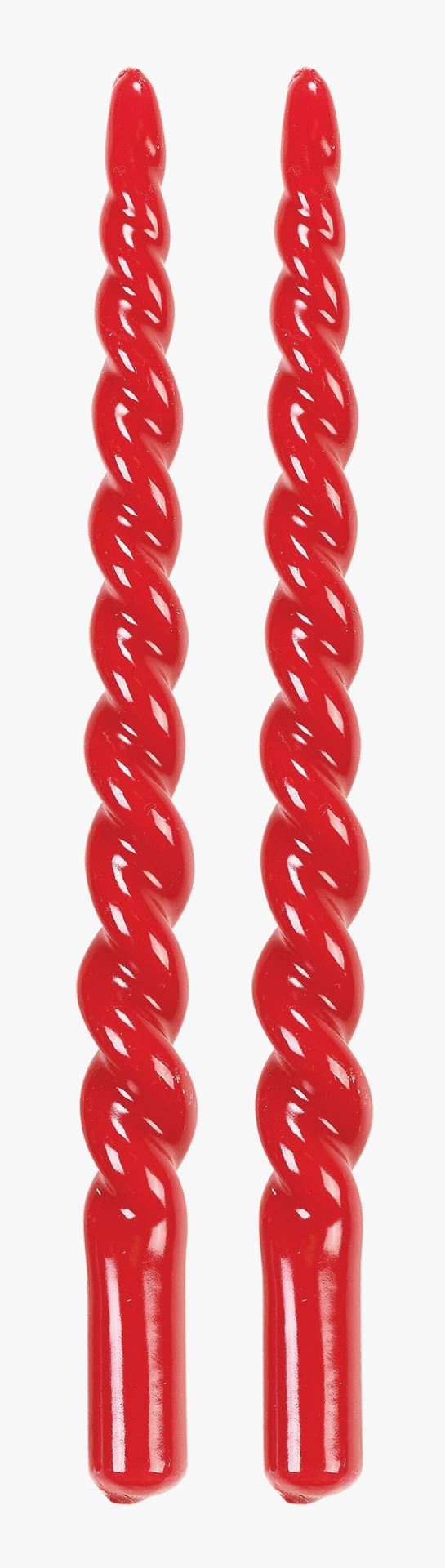 Stabkerzen Rot - 2x29 cm Rot - 1