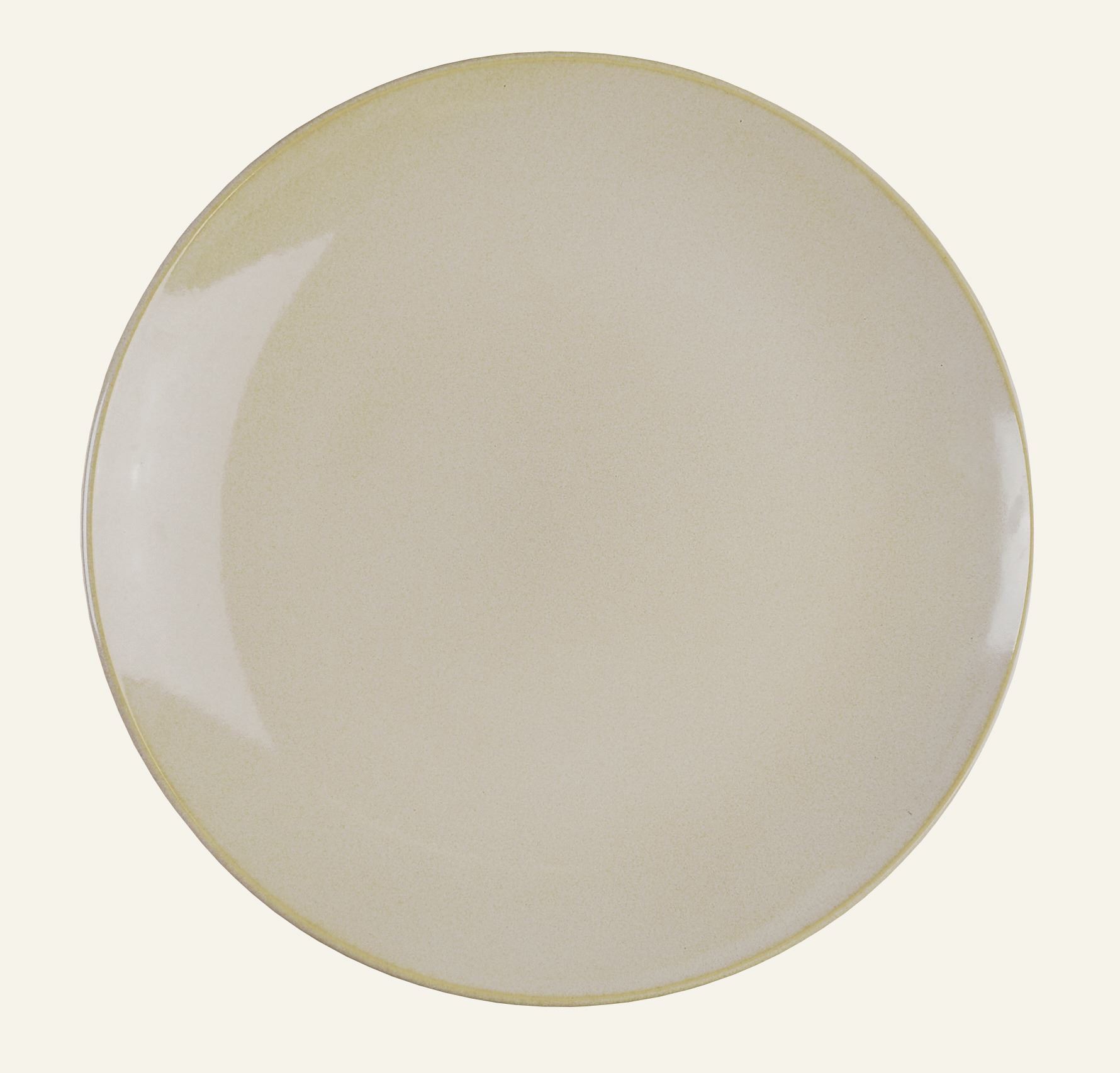 Essteller Hellbeige - ø27,3 cm Hellbeige - 1